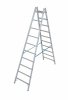 Drabina dwustronna ze szczeblami Krause STABILO 2X10  124937